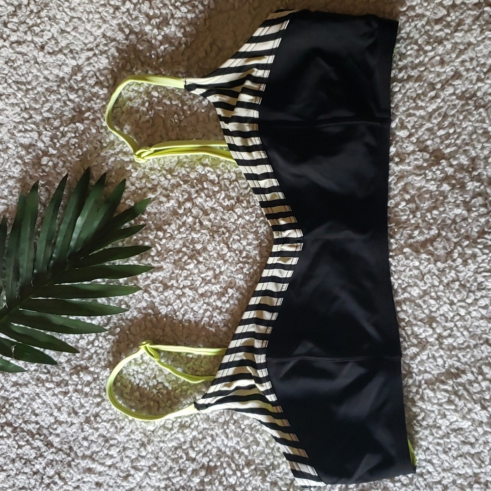 Old Navy Strappy Striped Bikini Top